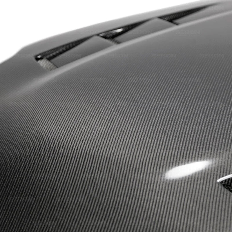 Seibon 07-08 Nissan 350z TS-style Carbon Fiber Hood - Additional View 6