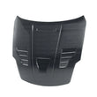 Load image into Gallery viewer, Seibon 07-08 Nissan 350z VT-style Carbon Fiber Hood - Side View