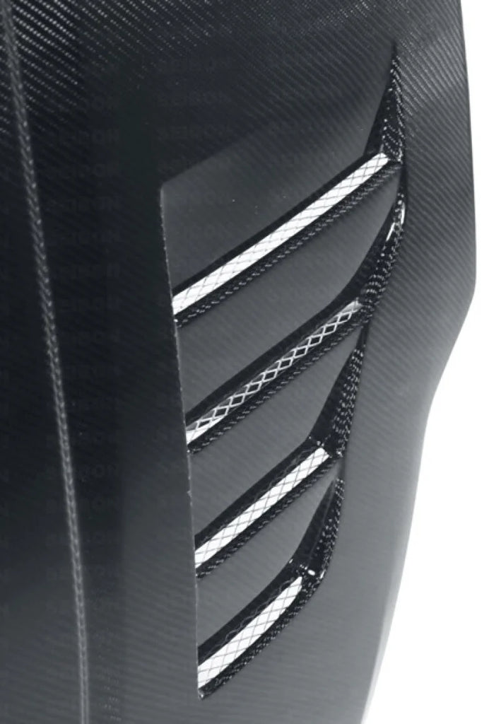 Seibon 07-08 Nissan 350z VT-style Carbon Fiber Hood - Additional View 5