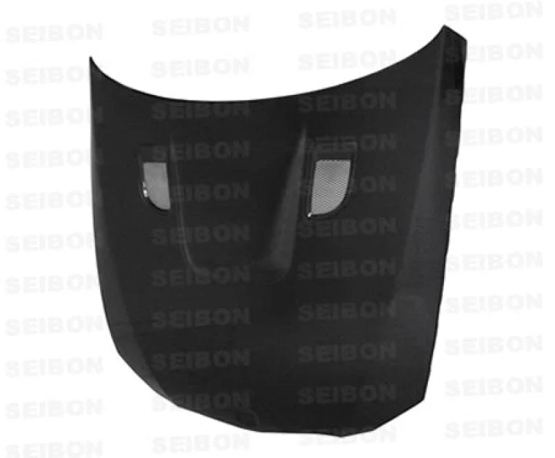 Seibon 07-10 BMW 3 Series 2 Dr (Excl M3 & convertible) BM-Style Carbon Fiber Hood - Side View