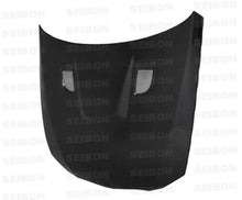 Load image into Gallery viewer, Seibon 07-10 BMW 3 Series 2 Dr (Excl M3 &amp; convertible) BM-Style Carbon Fiber Hood - Side View