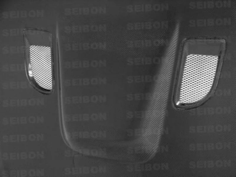 Seibon 07-10 BMW 3 Series 2 Dr (Excl M3 & convertible) BM-Style Carbon Fiber Hood - Detail View