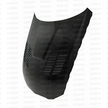 Load image into Gallery viewer, Seibon 07-10 BMW 3 Series 2 dr E92 (Excl M3 &amp; convertible) GTR-style Carbon Fiber Hood - Side View