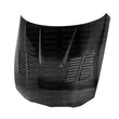 Load image into Gallery viewer, Seibon 07-10 BMW M3 Series 2Dr (E92) GTR-Style Carbon Fiber hood - Back View