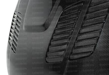 Load image into Gallery viewer, Seibon 07-10 BMW M3 Series 2Dr (E92) GTR-Style Carbon Fiber hood - Installation View
