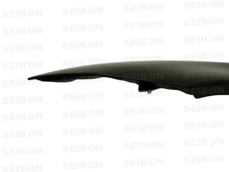 Seibon 07-10 BMW M3 Series 2dr (E92) M3-Style Carbon Fiber Fenders (pair) - Installation View
