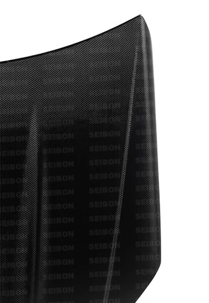 Seibon 07-10 Mercedes Benz C-Class (AMG 63 ONLY) OEM-Style Carbon Fiber Hood - Detail View