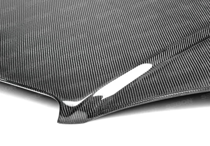 Seibon 07-11 Mercedes Benz C-Class (Does Not Fit C63) OEM-Style Carbon Fiber Hood - Main Product View