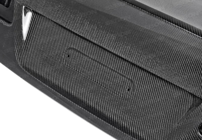 Seibon 07-13 BMW E92 2DR CSL Style Carbon Fiber Trunk/Hatch - Main Product View