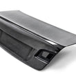 Load image into Gallery viewer, Seibon 07-13 BMW E92 2DR CSL Style Carbon Fiber Trunk/Hatch - Side View