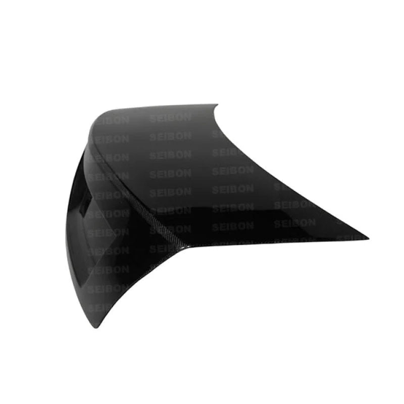 Seibon 07-14 Mercedes Benz C-Class W204 Carbon Fiber Trunk Lid - Back View