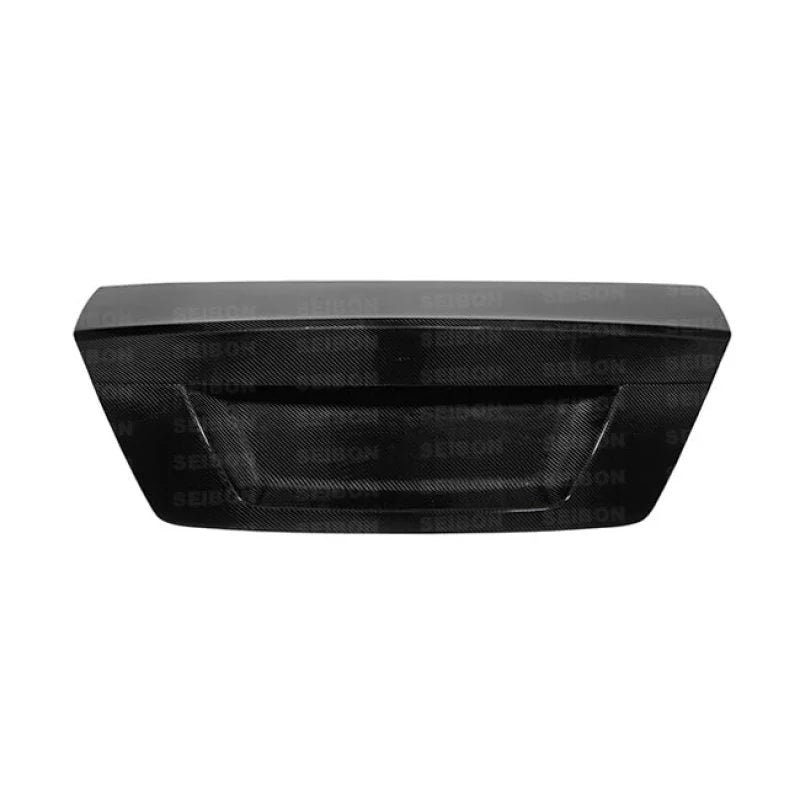Seibon 07-14 Mercedes Benz C-Class W204 Carbon Fiber Trunk Lid - Installation View