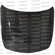 Load image into Gallery viewer, Seibon 08-09 Infiniti G37 4-door TS-Style Carbon Fiber Hood - Main Product View