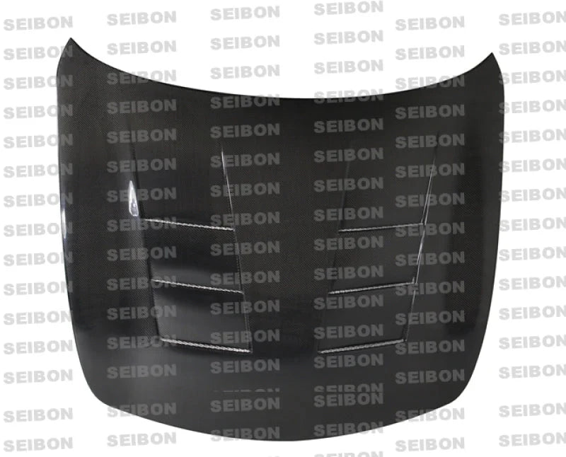 Seibon 08-09 Infiniti G37 4-door TS-Style Carbon Fiber Hood - Main Product View
