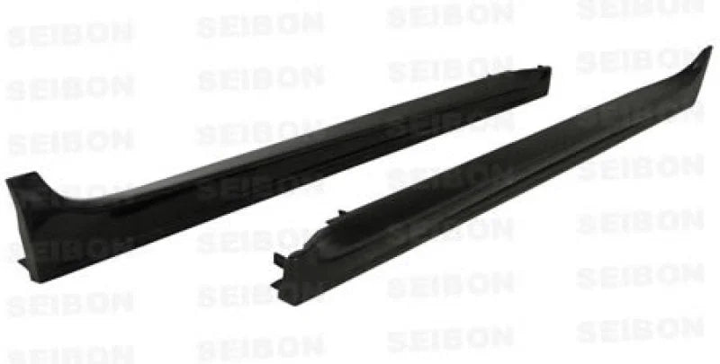 Seibon 08-09 Mitsubishi Evo X OEM-style Carbon Fiber Side Skirts - Main Product View