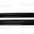 Load image into Gallery viewer, Seibon 08-09 Mitsubishi Evo X OEM-style Carbon Fiber Side Skirts - Back View