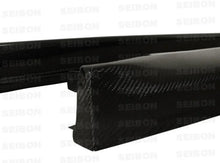 Load image into Gallery viewer, Seibon 08-09 Mitsubishi Evo X OEM-style Carbon Fiber Side Skirts - Additional View 5
