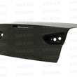 Load image into Gallery viewer, Seibon 08-09 Mitsubishi Evo X OEM-style Carbon Fiber Trunk Lid - Detail View