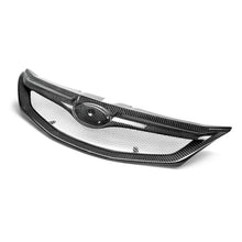 Load image into Gallery viewer, Seibon 08-09 Subaru Impreza WRX/STI Carbon Fiber Front Grill - Side View