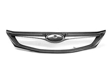 Load image into Gallery viewer, Seibon 08-09 Subaru Impreza WRX/STI Carbon Fiber Front Grill - Installation View