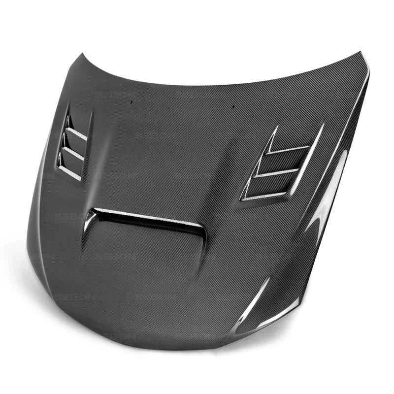 Seibon 08-09 Subaru WRX/STi CW-style Carbon Fiber Hood - Additional View 5
