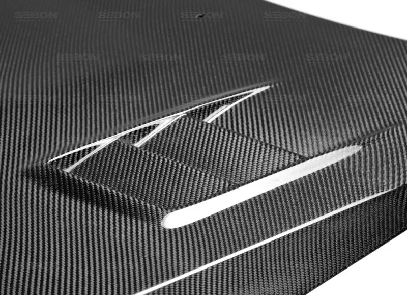 Seibon 08-09 Subaru WRX/STi CW-style Carbon Fiber Hood - Additional View 8