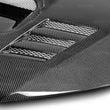 Load image into Gallery viewer, Seibon 08-09 Subaru WRX/STi CWII-style Carbon Fiber Hood - Additional View 6