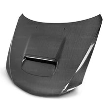 Load image into Gallery viewer, Seibon 08-09 Subaru WRX/STi OEM Carbon Fiber Hood - Side View