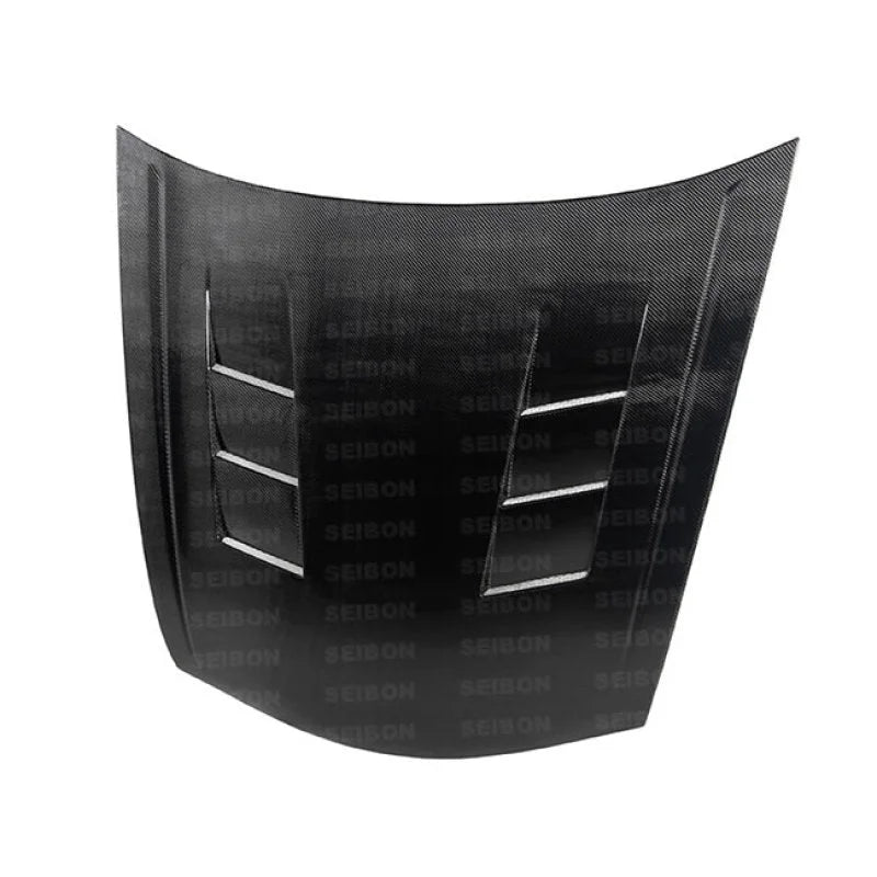 Seibon 08-10 Honda Accord 4 Door TS Carbon Fiber Hood - Main Product View