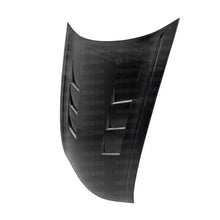 Load image into Gallery viewer, Seibon 08-10 Honda Accord 4 Door TS Carbon Fiber Hood - Installation View