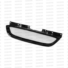 Load image into Gallery viewer, Seibon 08-10 Hyundai Genesis 2dr OEM Carbon Fiber Front Grill - Side View