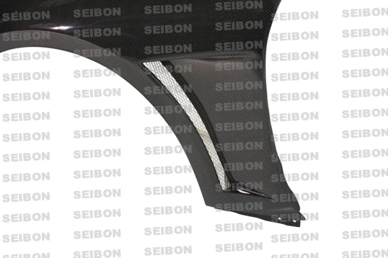Seibon 08-10 Infiniti G37 4 Door OE-Style Carbon Fiber Fenders - Detail View