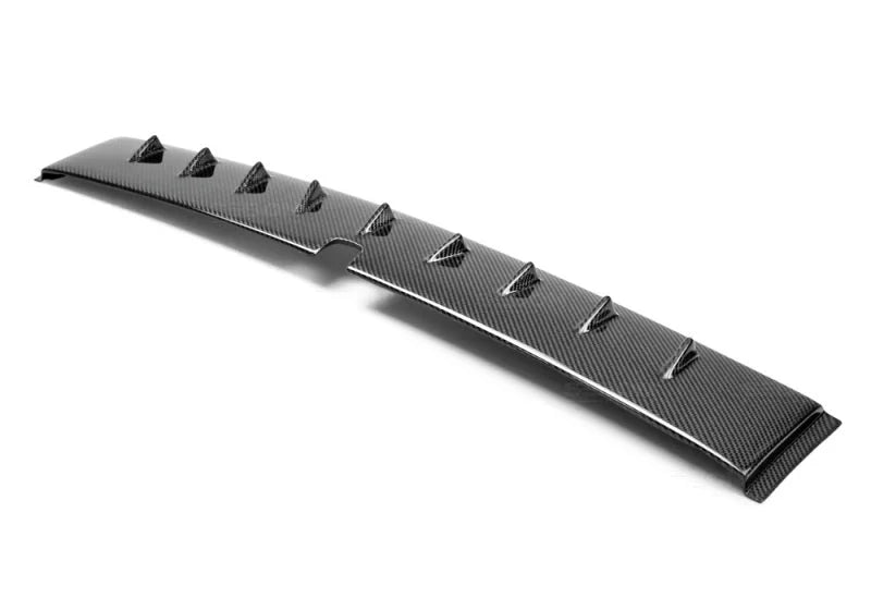 Seibon 08-10 Mitsubishi Evo 10 SA-Style Carbon Fiber Roof Fin Spoiler *excl Evo w/Sound Pack/Sunroof - Side View