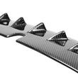 Load image into Gallery viewer, Seibon 08-10 Mitsubishi Evo 10 SA-Style Carbon Fiber Roof Fin Spoiler *excl Evo w/Sound Pack/Sunroof - Back View