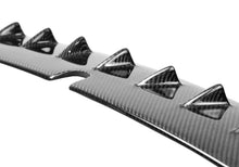 Load image into Gallery viewer, Seibon 08-10 Mitsubishi Evo 10 SA-Style Carbon Fiber Roof Fin Spoiler *excl Evo w/Sound Pack/Sunroof - Back View