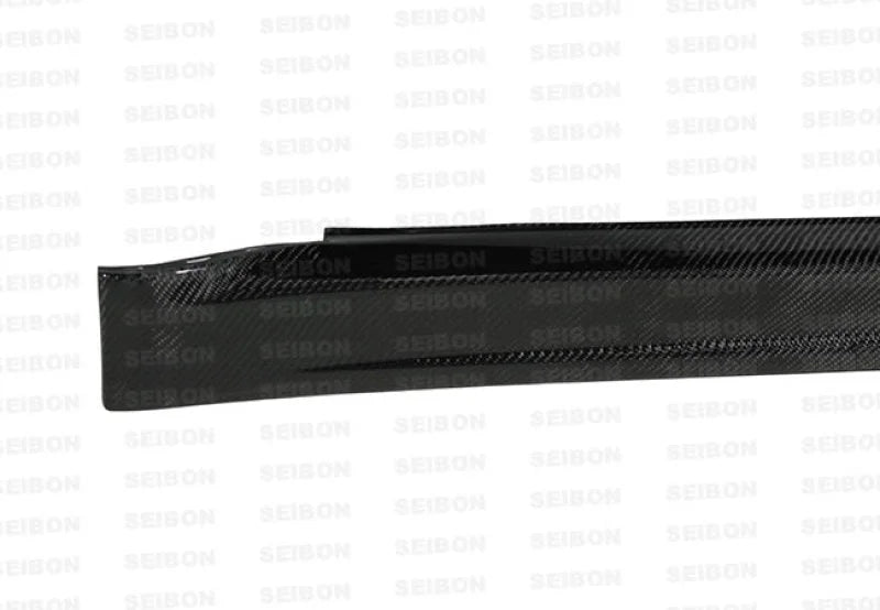 Seibon 08-10 Mitsubishi Evo X VR-style Carbon Fiber Side Skirts - Main Product View