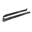 Load image into Gallery viewer, Seibon 08-10 Mitsubishi Evo X VR-style Carbon Fiber Side Skirts - Side View