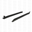 Load image into Gallery viewer, Seibon 08-10 Mitsubishi Evo X VR-style Carbon Fiber Side Skirts - Back View