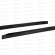 Load image into Gallery viewer, Seibon 08-10 Mitsubishi Evo X VR-style Carbon Fiber Side Skirts - Installation View
