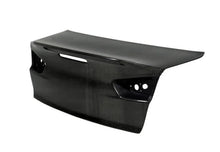 Load image into Gallery viewer, Seibon 08-10 Mitsubishi Lancer Evo X CSL-Style Carbon Fiber Trunk/Hatch - Installation View