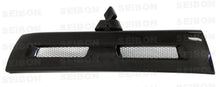 Load image into Gallery viewer, Seibon 08-10 Mitsubishi Lancer Evo X OEM Carbon Fiber Front Grill - Side View