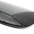 Load image into Gallery viewer, Seibon 08-10 Subaru Impreza WRX STI CWIII-Style CF Hood Scoop - Only Fits OEM Hood (Not Seibon Hood) - Side View