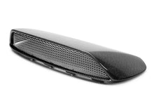 Load image into Gallery viewer, Seibon 08-10 Subaru Impreza WRX STI CWIII-Style CF Hood Scoop - Only Fits OEM Hood (Not Seibon Hood) - Back View