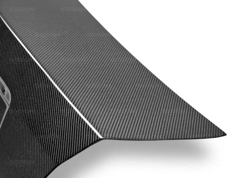 Seibon 08-10 Subaru  Impreza/WRK/STi 4dr OEM-style Carbon Fiber Trunk Lid - Main Product View