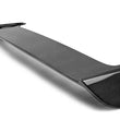 Load image into Gallery viewer, Seibon 08-10 Subaru WRX/STi Hatchback OEM-style Carbon Fiber Rear Spoiler Shaved - Back View