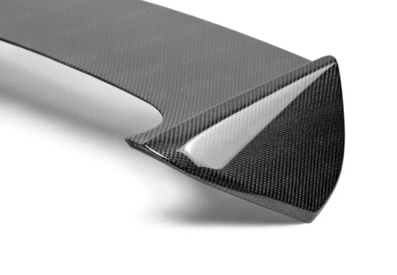 Seibon 08-10 Subaru WRX/STi Hatchback OEM-style Carbon Fiber Rear Spoiler Shaved - Additional View 5