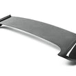Load image into Gallery viewer, Seibon 08-10 Subaru WRX/STi Hatchback OEM-style Carbon Fiber Rear Spoiler w/ LED Cutout - Side View