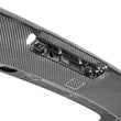 Load image into Gallery viewer, Seibon 08-10 Subaru WRX/STi Hatchback OEM-style Carbon Fiber Rear Spoiler w/ LED Cutout - Installation View