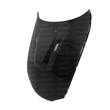 Load image into Gallery viewer, Seibon 08-11 BMW 1 Series (E81/E82) 2DR/HB BM Carbon Fiber Hood - Installation View