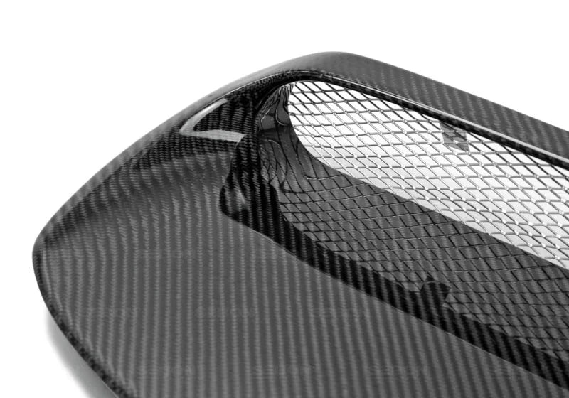 Seibon 08-11 Subaru Impreza WRX STI OEM-Style CF Hood Scoop - Only Fits OEM Hoods (Not Seibon Hoods) - Main Product View